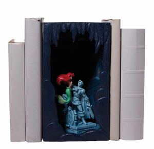  Little Mermaid Ariel книжка end фигурка книга@. Eric Disney витрина enesko