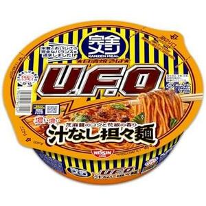 【】 日清食品 日清 焼きそば U.F.O. 汁なし担々麺 6食 たんぱく質 PFCバランス 食物繊維