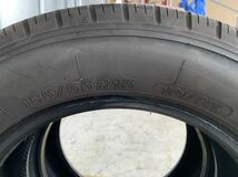 送料込み！185/65R15 101/99L LT 12PR YOKOHAMA LT151R 23年製 6~7mm 中古トラックタイヤ２本_画像4