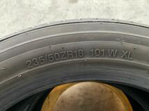 送料込み！235/50R18 YEADA YDA-226 21年式 5mm 中古タイヤ２本 _画像4