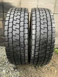 引取り可能！275/70R22.5 YOKOHAMA 710R 21年製 13mm 中古トラックタイヤ２本