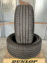 送料込み！225/40R18 BRIDGESTONE TURANZA T005 20年製 3~4mm 中古タイヤ４本セット_画像1