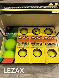 LEZAX AGC ゴルフボール Distance softの新品12個セット