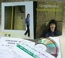 【2点で送料無料】CD ジョージ・ハリスン George Harrison Somewhere in England 帯 対訳 ポール・マッカートニー リンゴも参加 ビートルズ_画像1