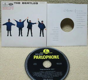 【2点で送料無料】CD ビートルズ Beatles Help! 日本盤【モノラル】ボックスのバラ 1965年版ステレオ・ミックスも収録 紙ジャケ復刻