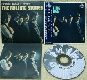 【2点で送料無料】SHM-CD＋特典ジャケも ローリング・ストーンズ Rolling Stones 1st US仕様 紙ジャケ復刻 ボックスセットのバラ1枚 プロモ