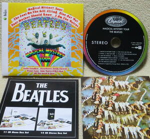 即決！【2点で送料無料】CD ビートルズ Beatles Magical Mystery Tour 2009年リマスター EU盤 カラーブックレット 3面紙ジャケ PC映像も
