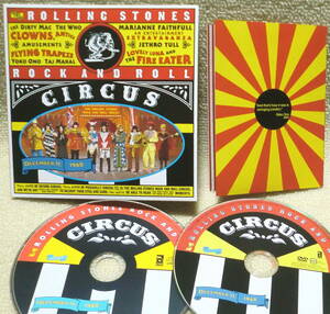 【2点で送料無料】CD＋DVD2枚組 ローリング・ストーンズ Rolling Stones Rock and Roll Circus 紙ジャケット特別仕様 日本盤ボックスのバラ