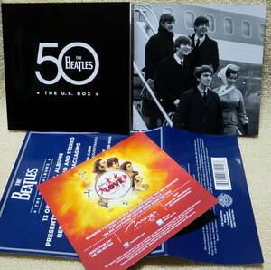 【2点で送料無料】ビートルズ Beatles US Albums ボックスセット付録のブックレット2冊 オリジナル＋日本版対訳ブックレット※CDありません