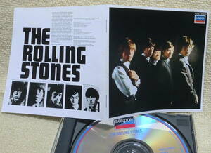 即決！【2点で送料無料】CD ローリング・ストーンズ Rolling Stones UK仕様ファースト 日本盤 対訳 Tell Meはレアなロング・カットアウト版