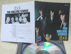 【2点で送料無料】CD ローリング・ストーンズ Rolling Stones US仕様のセカンドアルバム 12×5 日本プレス 最初期のP33Lナンバー 対訳掲載