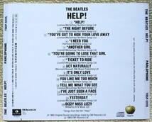 【2点で送料無料】●CD ビートルズ Beatles Help! 4人はアイドル EMI100の帯付き 対訳掲載 初CD化の際にリミックスされたステレオ音源_画像3