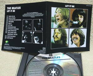 【2点で送料無料】●CD ビートルズ Beatles Let It Be レット・イット・ビー 日本盤 リマスター前の音源ですが特にゲット・バックにご注目