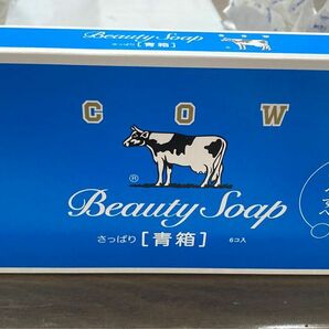 カウブランド 牛乳石鹸　青箱 レギュラーサイズ 85g 6個入×1