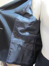 Brilliantstage ブリリアントステージ 7号 セットアップ スーツ ジャケット スカート 濃紺ストライプ レディース フランドル タ1030_画像5