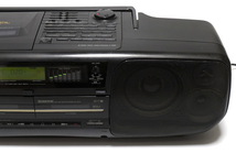 Panasonic パナソニック RX-DT8 ラジカセ CD カセットテープ ラジオ AM/FM ポータブル ステレオ デッキ 3ウェイ バブル_画像3