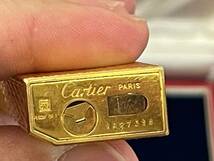 Cartier カルティエ ライター ゴールド 箱付き その1_画像6