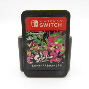 T9486☆任天堂 スイッチ【スプラトゥーン2】ソフトのみ NINTENDO SWITCH 動作確認済 中古品