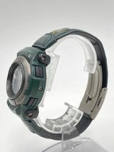 超美品　G-COOL CASIO ブランド　グリーン　腕時計　小物　20BAR SHOCK RESIST レザー　ステンレス　GT-003M メンズ　ジャンク　GD05_画像3