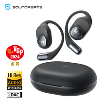 ワイヤレスイヤホン オープンイヤー イヤホン SOUNDPEATS GoFree 2 ハイレゾ LDAC Bluetooth5.3_画像1