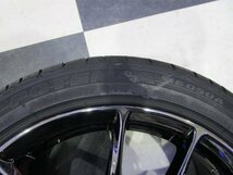 中古 1本 ヴィッツ G's スパッタリング メッキ 17インチ 7.0J+50 4H100 中古 ブリヂストン ポテンザ 205/45R17 ※14年製のためタイヤおまけ_画像6