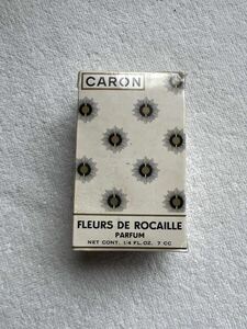 CARON キャロン　FLEURSFLEURS DE ROCAILLE フルールドロカイユ　未使用品　旧パッケージデザイン品　7ml