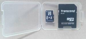 micro SDメモリーカード 8GB 中古 送料180円(63円) ケース・アダプタ付き SDHC クラス6 Team製 マイクロ エラーチェック済み カード