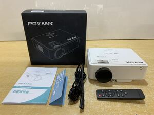 A● POYANK ポヤンク ホームプロジェクター TP-03 WiFiモデル 通電確認済