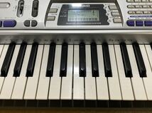 P♪ CASIO カシオ 電子キーボード ベーシックタイプ CTK-496 61鍵 全鍵盤音出し確認済み アダプター・譜面台付属 引き取り歓迎_画像4