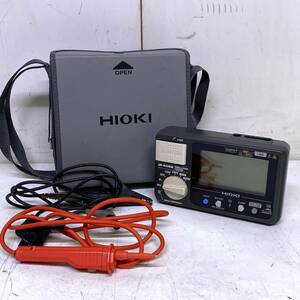 ♪ HIOKI 日置 INSULATION TESTER 絶縁抵抗計 IR 4052 ケース・取説付き 通電確認済み