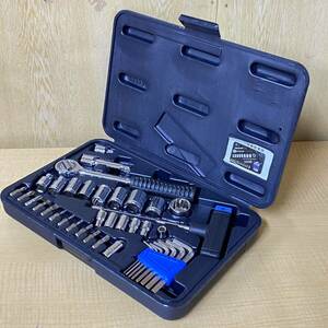 A♪ ほぼ未使用 trad トラッド ソケットレンチセット TS-39 39pcs ハンドツール メカニック ケース付き 工具 DIY 三共コーポレーション