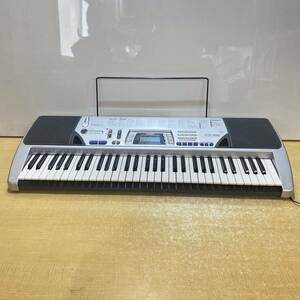 P♪ CASIO カシオ 電子キーボード ベーシックタイプ CTK-496 61鍵 全鍵盤音出し確認済み アダプター・譜面台付属 引き取り歓迎