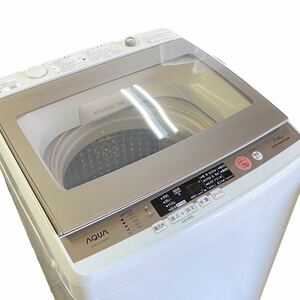 P♪ AQUA アクア AQW-GV700E 全自動電気洗濯機 ワイドガラストップデザイン 7.0kg 風乾燥 槽自動おそうじ 引き取り歓迎