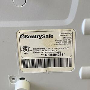 ♪ Sentry Safe セントリー テンキー式 1時間耐火金庫 A4用紙サイズ収納可 防犯 電子金庫 セキュリティ 直接引き取り歓迎さいたま市の画像5