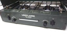 P※ UNIFLAME ユニフレーム TWIN BURNER ツインバーナー US-2400 アウトドア ガスコンロ_画像2