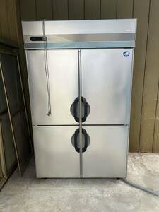 美品 縦型4ドア冷蔵庫　1175リットル 4ドア 100v SANYO SRR-G1281S 業務用　厨房機器 冷凍冷蔵庫 直接引き取り限定　埼玉県さいたま市