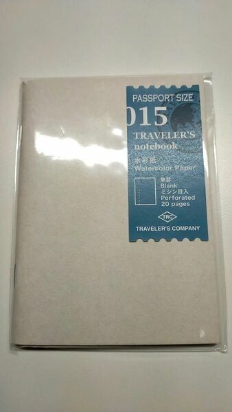 トラベラーズノート パスポートサイズ リフィル 水彩紙