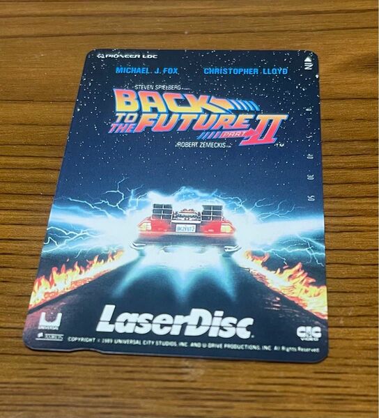 テレホンカード　非売品　Back to the future partⅡ 