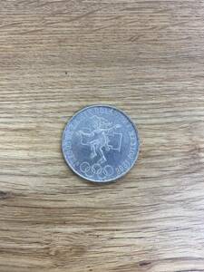 1円スタート外国銀貨 メキシコ1968年 メキシコオリンピック記念コイン 25ペソ 古銭 アンティーク