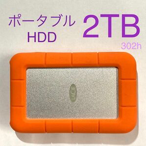 ★ 2TB Lacie Rugged LRD0TU1 External 2.5" Thunderbolt ポータブルHDD