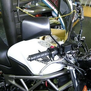 ★HONDA 純正タイプ BLACKミラーSET ＊GB250 ＊ホーネット ＊VTR250 ＊CB400SF ＊X-4 ＊CB750F ＊JADE ＊CB-1 ＊ブロス ＊FTR 他の画像3