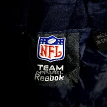 A3 Reebok リーボック 紺色 XL ナイロン ジャケット ウインドブレーカー アウター NFL NBA MLB ビンテージ アメリカ 古着 00s 90s メンズ_画像6