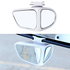  mirror car assistance mirror automobile car supplies assistance for side mirror left side mirror . angle cancellation angle adjustment easy installation to coil included left for ( white )