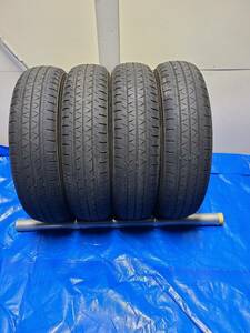 ヨコハマタイヤ　ブルーアースVAN RY55　155/80R14 88/86N　4本　中古22年製