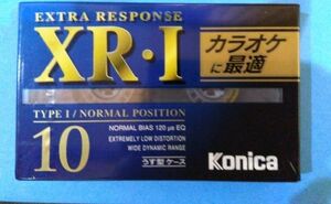 昭和レトロ★未使用★ カセットテープ★ Konica XR1 10 TYPE1 NORMAL POSITION ★コニカ