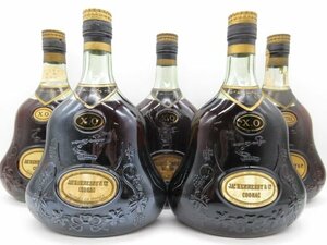 未開栓 洋酒 ジャズヘネシー JAS.Hennessy & CO. 700ml 40% 5本セット コニャック ブランデー 送料無料