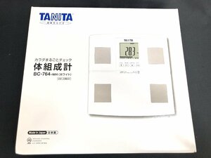 未使用 TANITA タニタ 体組成計 BC-764-WH ホワイト 体重計 S02-79