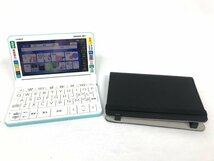 1円～ 動作美品 CASIO カシオ 電子辞書 EX-word XD-SX4900 カバー付き S03-30_画像1