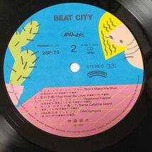 ■伊藤銀次 / ビート・シティ / 帯付きLP (アナログレコード) ■_画像4