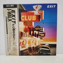 ■ J-WALK / EXITから弾き出た！ / 帯付きLP (アナログレコード) ■_画像1